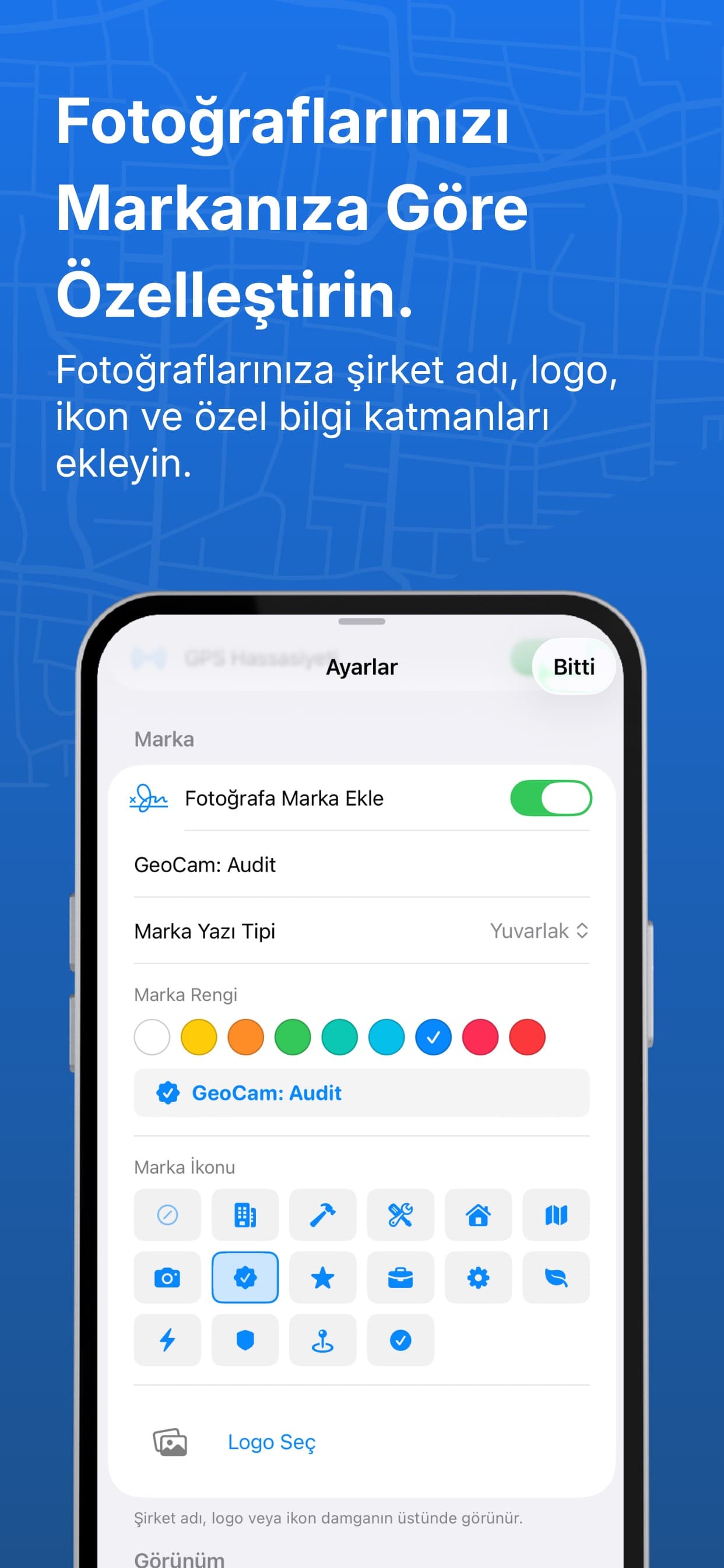 Kurumsal marka ayarları