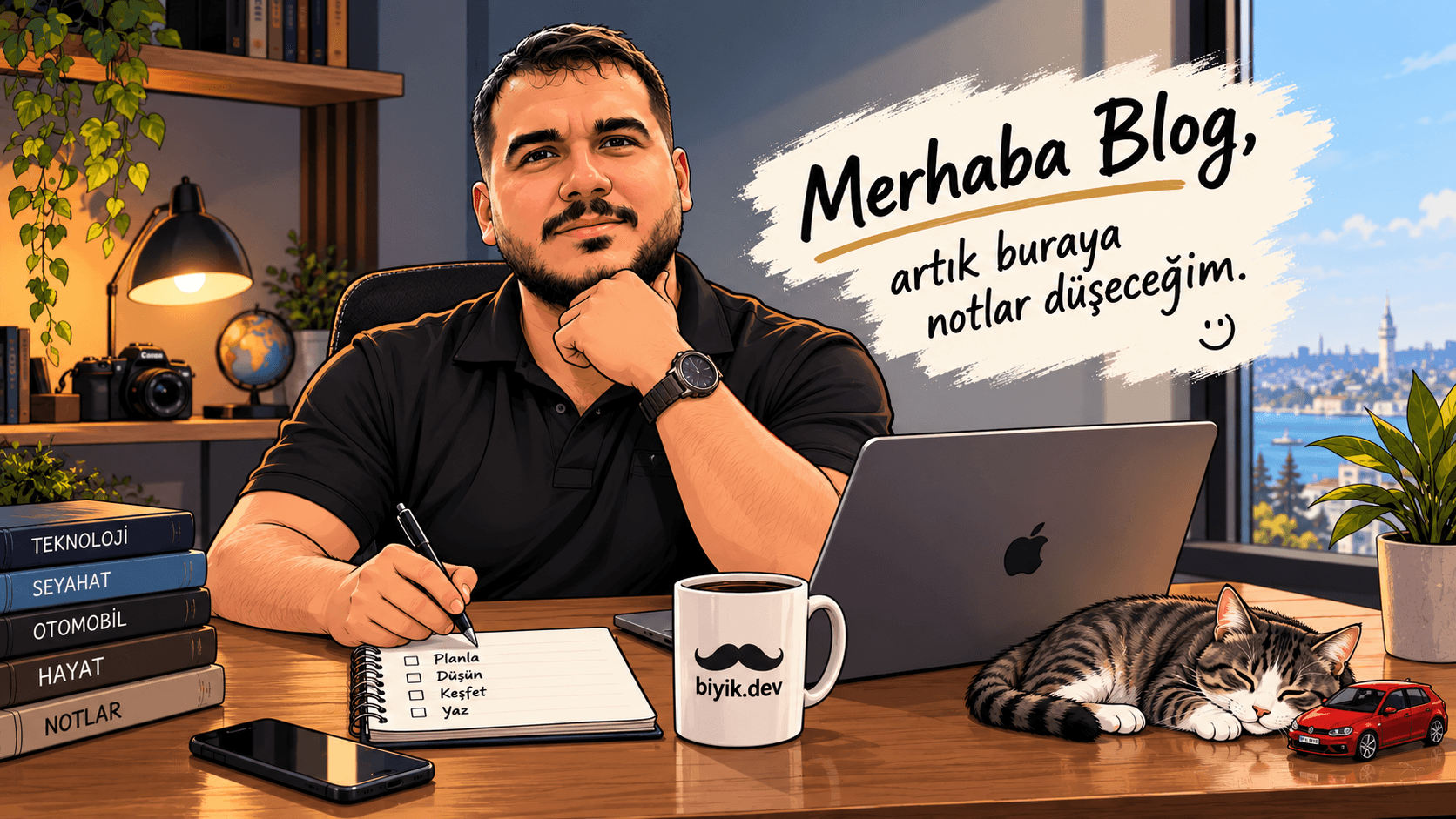 Merhaba Blog! Artık Buraya Notlar Düşeceğim